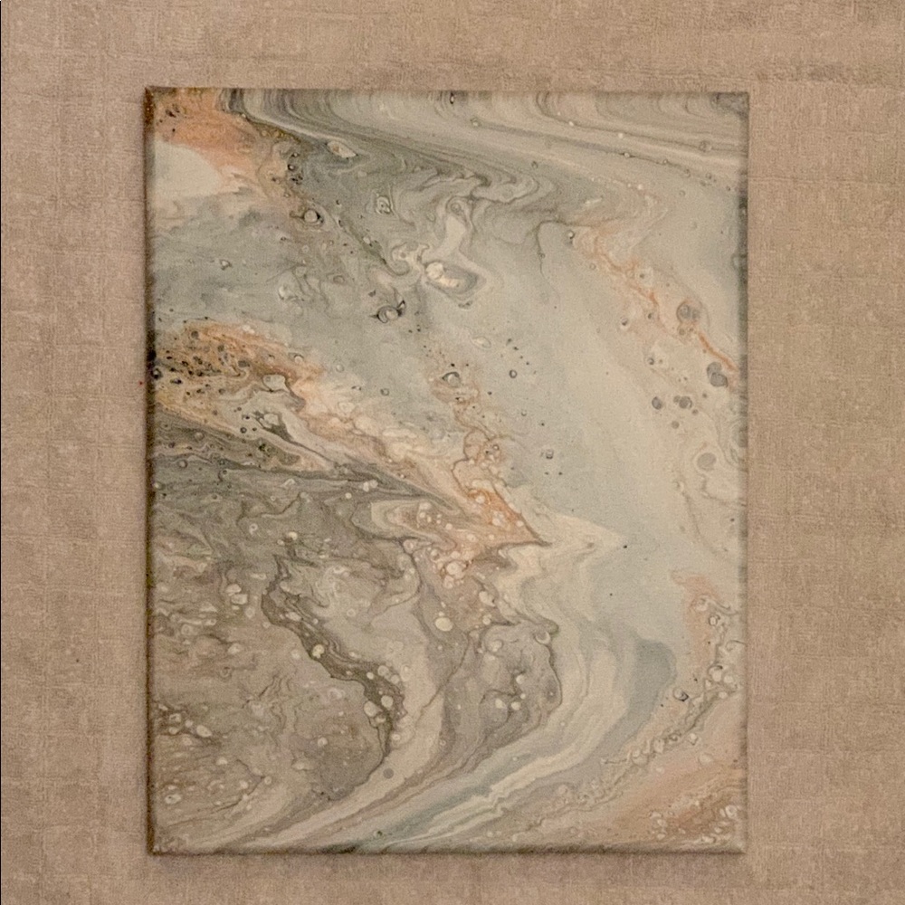 Wall art. Acrylic painted on canvas 11 x 14 inches